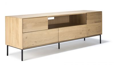 Whitebird TV cupboard oak Ethnicraft